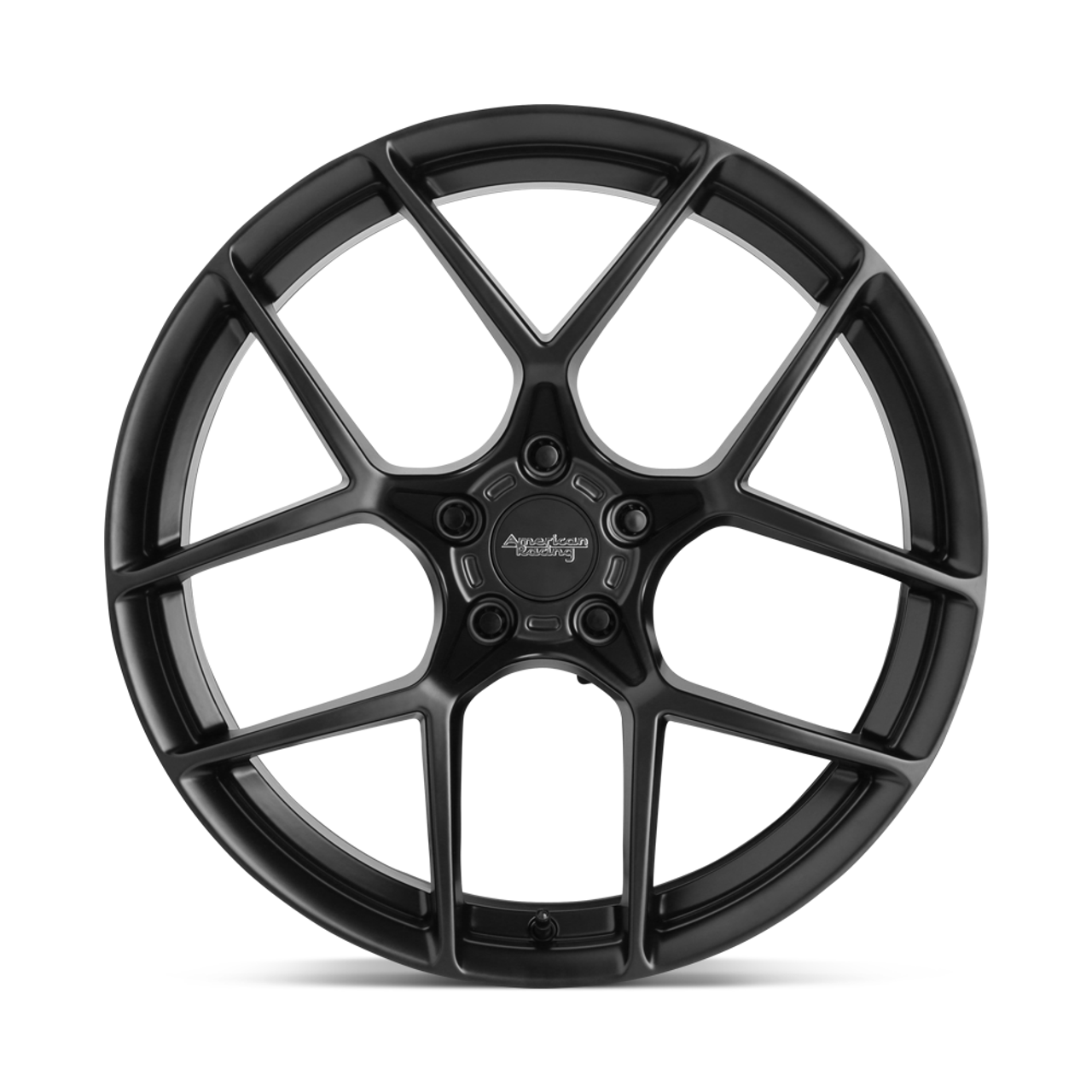 Set 4 19" American Racing AR924 Crossfire 19x8.5 5x4.75 Satin Black Wheels 50mm