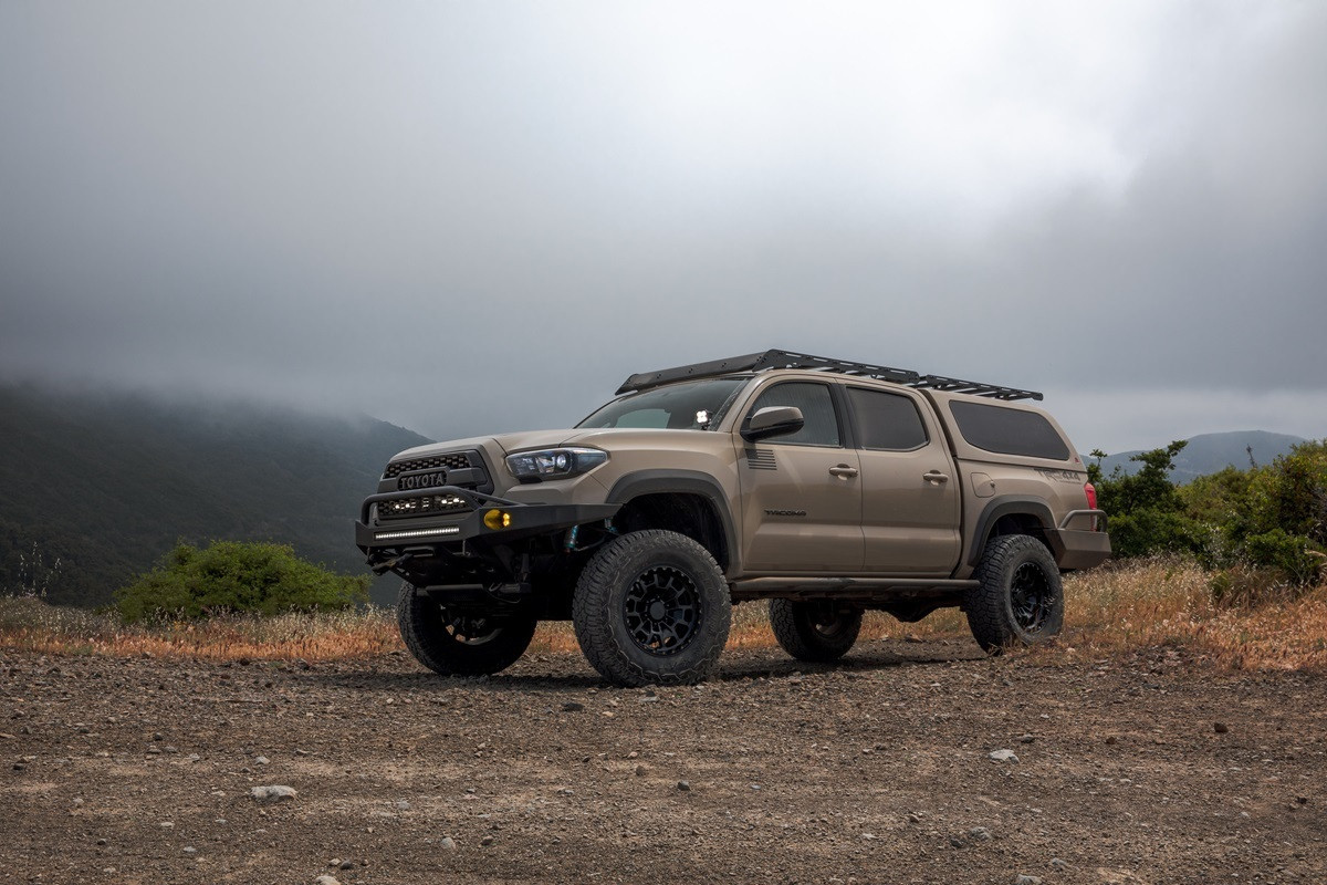 Set 4 KMC KM718 Summit 17x8.5 5x150 Satin Black Wheels 17" 0mm Rims For Toyota