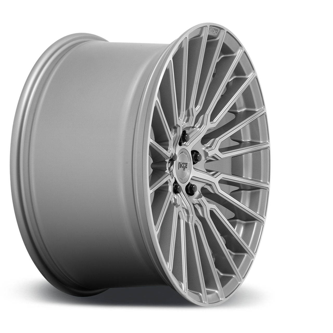 Set 4 Niche M251 Premio 20x10.5 5x120 Platinum Brushed Wheels 20" 35mm Rims