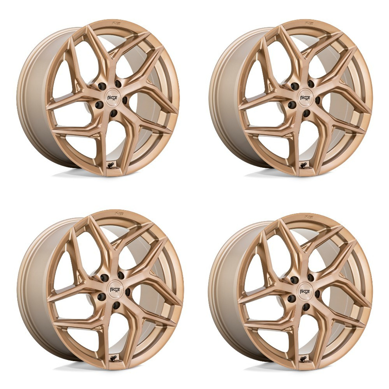 Set 4 Niche M267 Torsion 20x10.5 5x4.5 Platinum Bronze Wheels 20" 40mm Rims Set 4 Niche M267 Torsion 20x10.5 5x4.5 Platinum Bronze Wheels 20" 40mm Rims