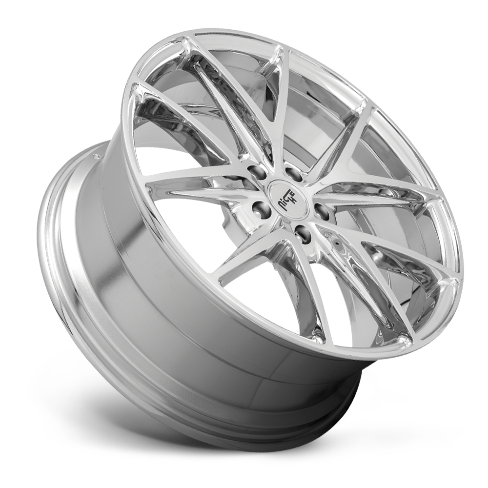 Set 4 Niche M248 Misano 22x9 5x4.5 Chrome Wheels 22" 38mm Rims