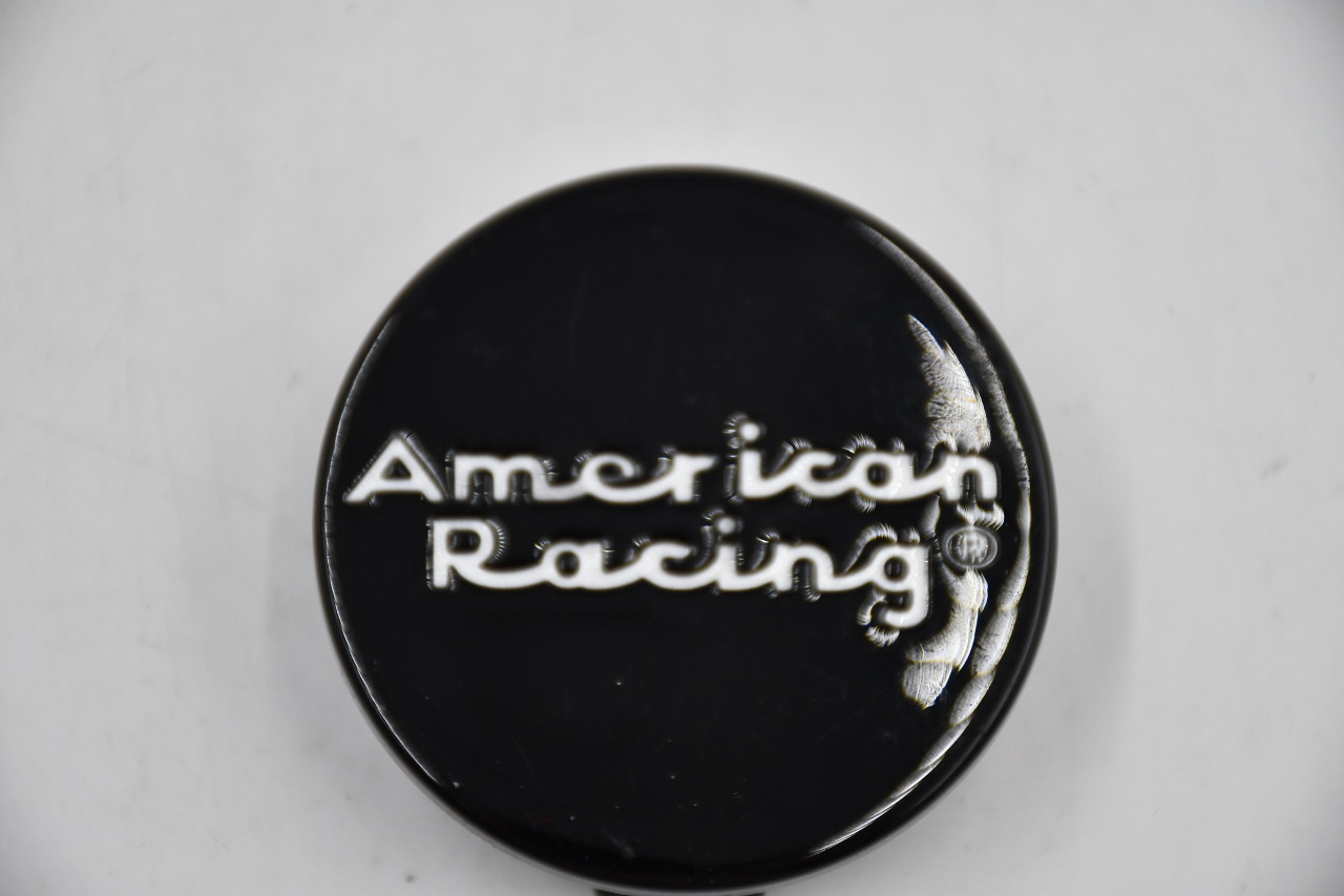 American Racing Gloss Black Wheel Center Cap Hub Cap 490K57-S1 2.25" Snap in