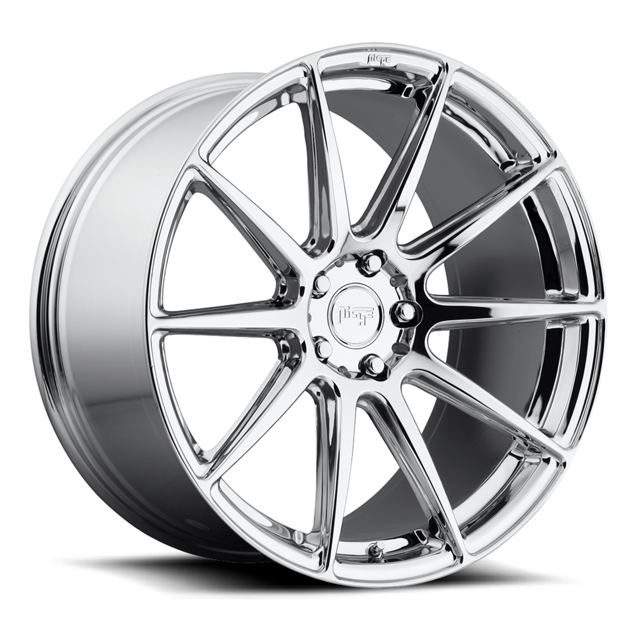 Set 4 Niche M148 Essen 20x9 5x4.5 Chrome Plated Wheels 20" 35mm Rims