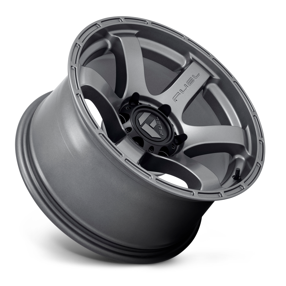 Set 4 18" Fuel D767 Rush 18x9 6x135 Matte Gunmetal Wheels 20mm Truck Suv Rims