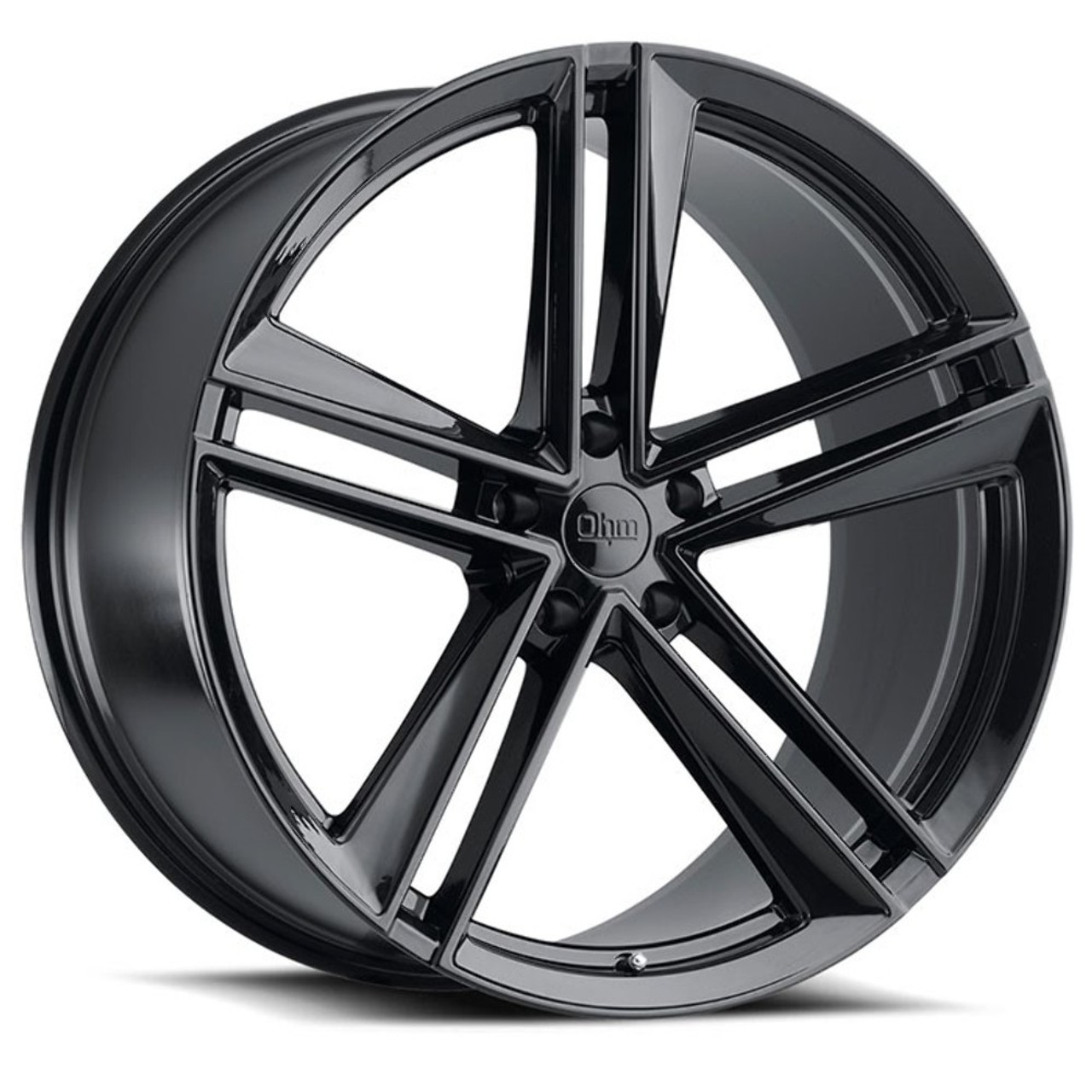 OHM Lightning 20x10 5x4.5 Gloss Black Wheel 20" 40mm Rim
