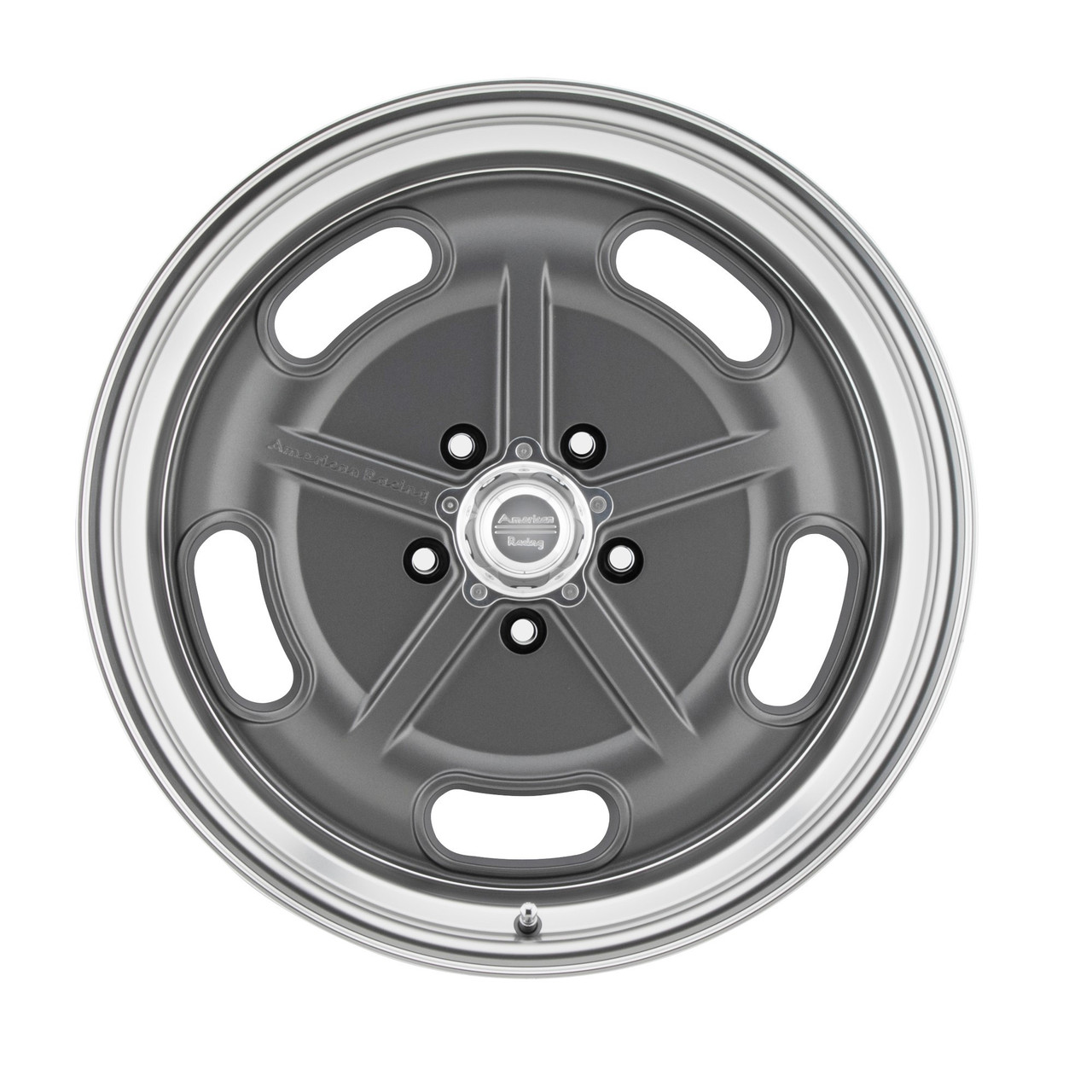 Set 4 American Racing Vintage VN511 Salt Flat 22x8.5 5x5 Mag Gray Wheels 22" 0mm
