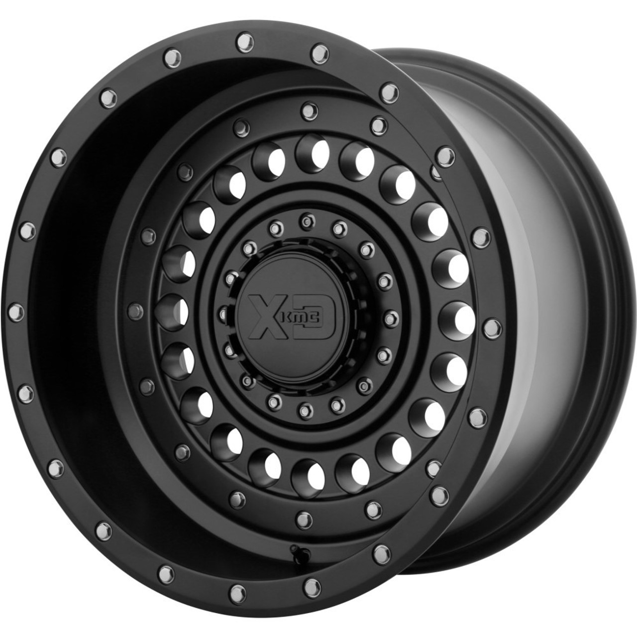 Set 4 XD XD136 Panzer 20x12 8x170 Satin Black Wheels 20" -44mm Rims