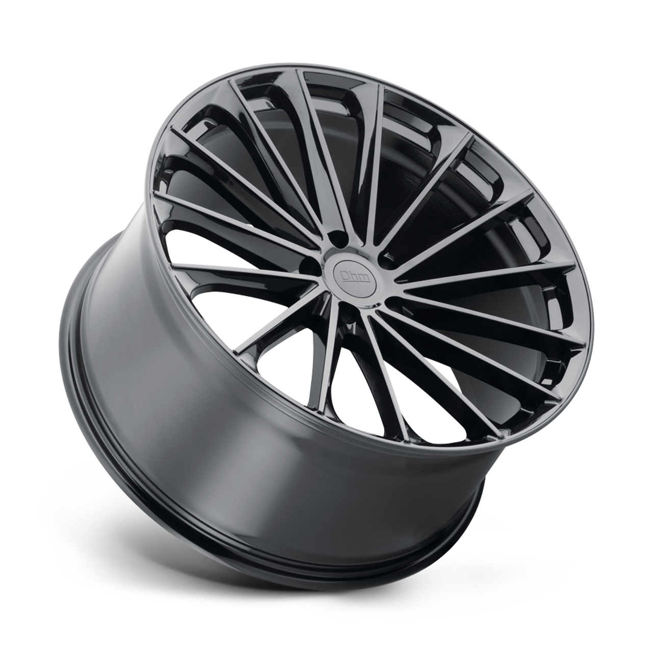 OHM Proton 20x10 5x120 Gloss Black Wheel 20" 35mm Rim