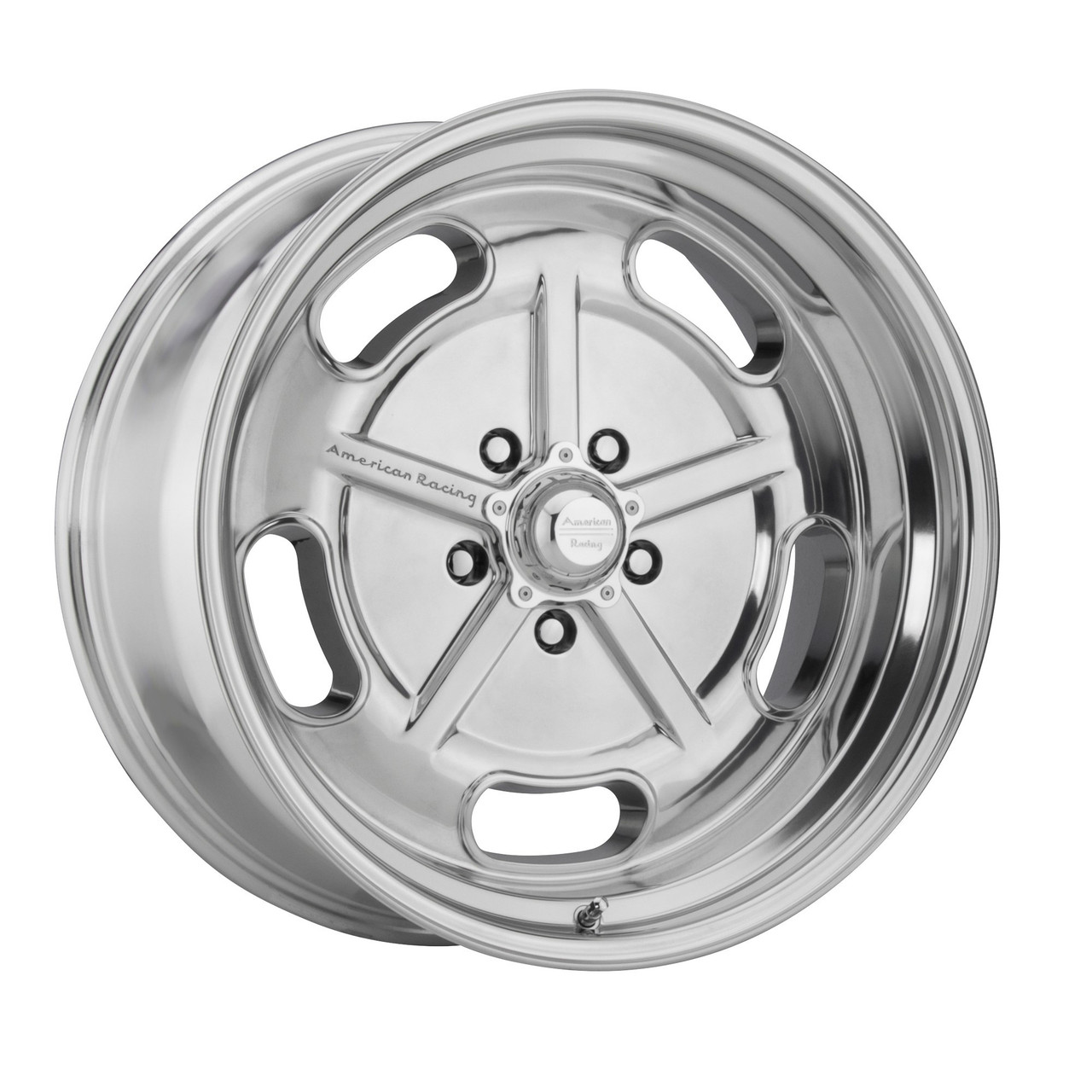 Set 4 American Racing Vintage VN511 Salt Flat 22x10.5 5x4.75 Polished 22" 0mm