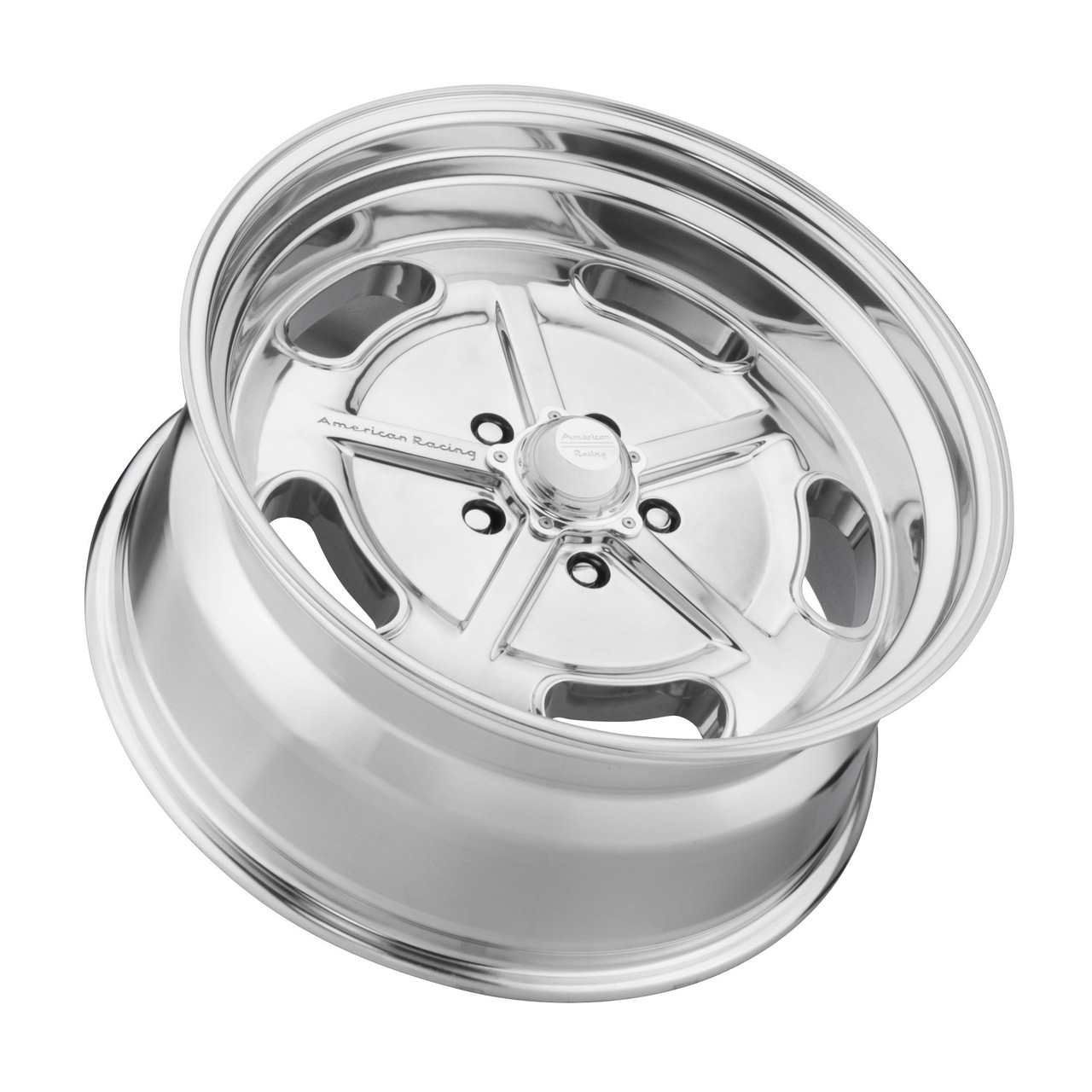 Set 4 American Racing Vintage VN511 Salt Flat 22x10.5 5x4.75 Polished 22" 0mm