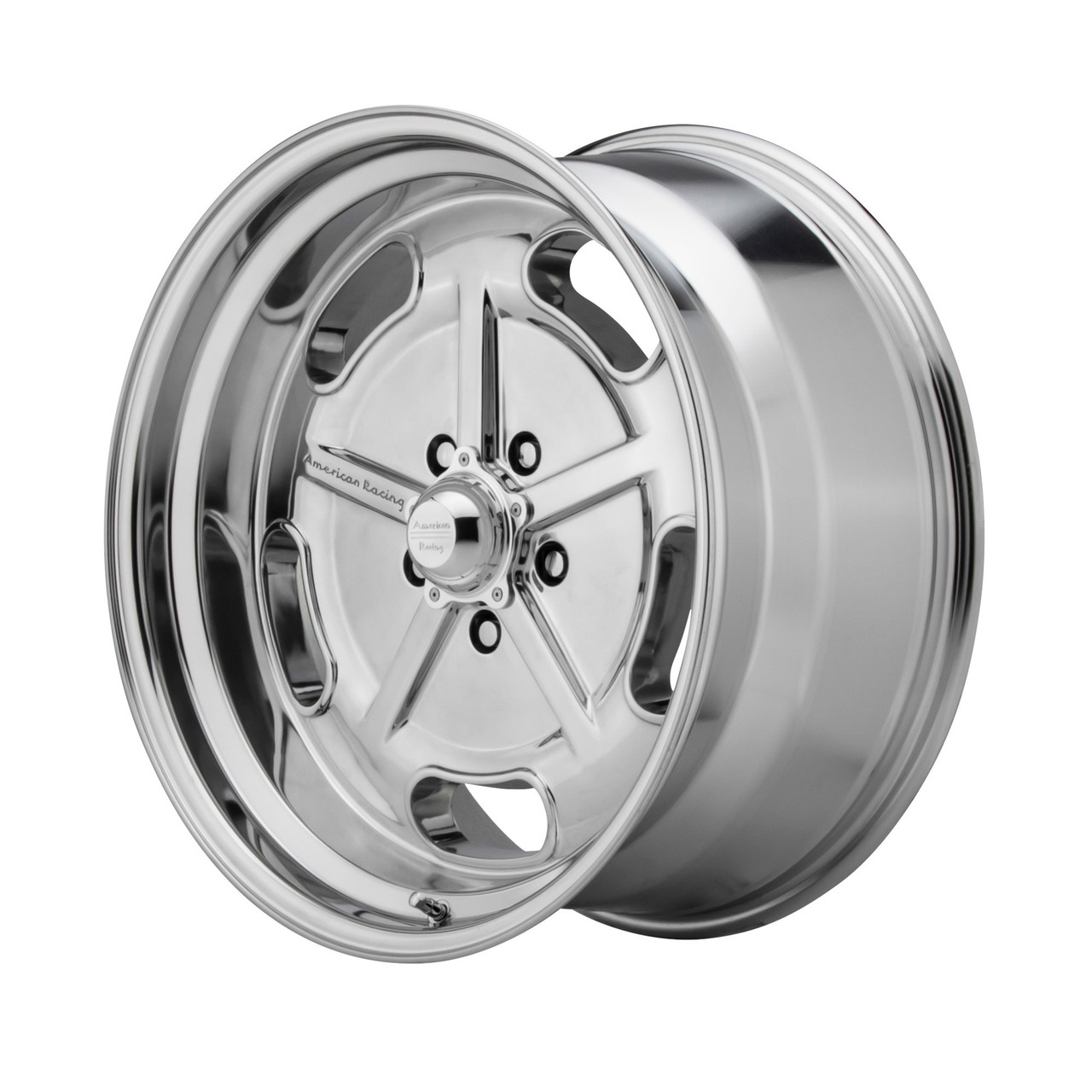 Set 4 American Racing Vintage VN511 Salt Flat 22x10.5 5x4.75 Polished 22" 0mm