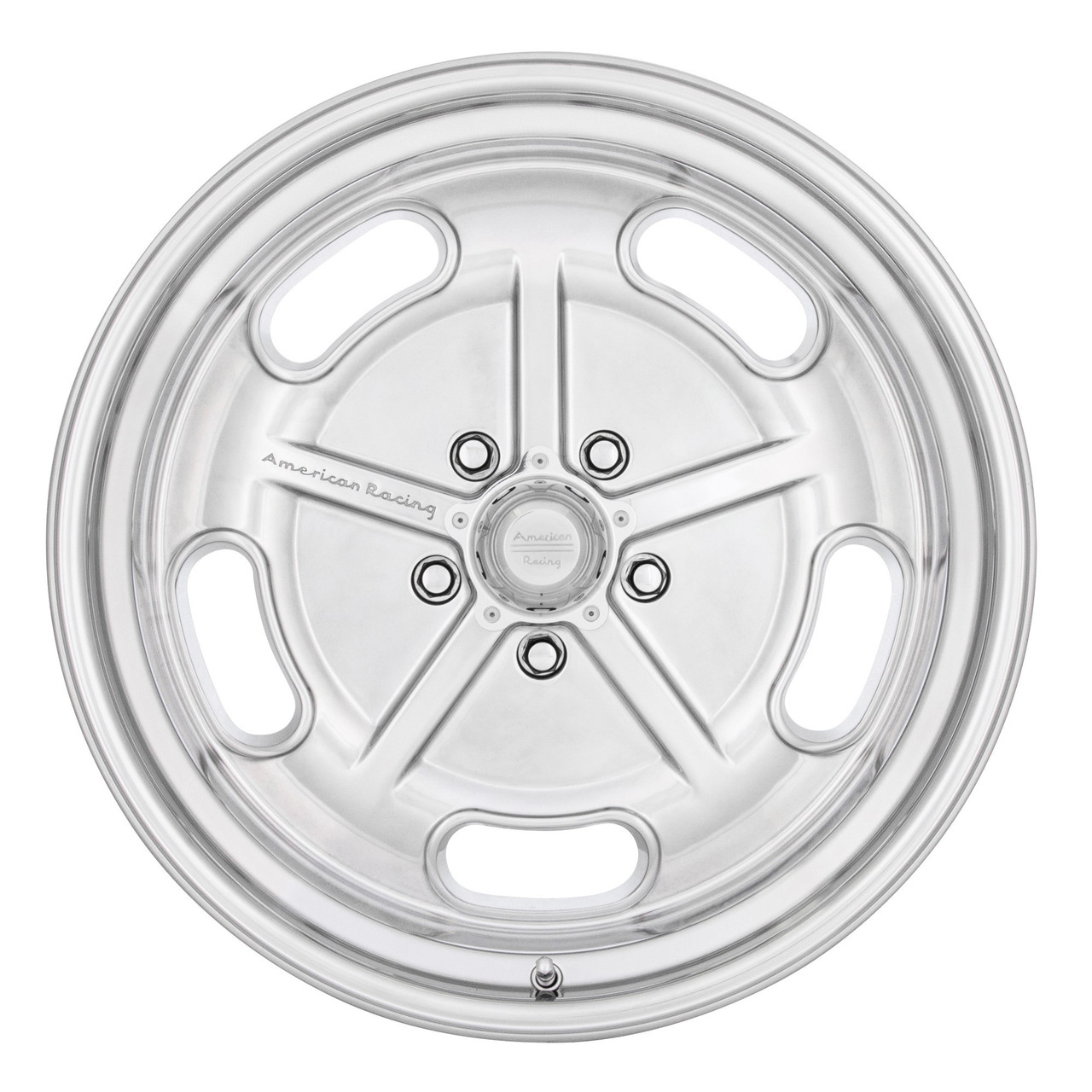 Set 4 American Racing Vintage VN511 Salt Flat 22x10.5 5x4.75 Polished 22" 0mm