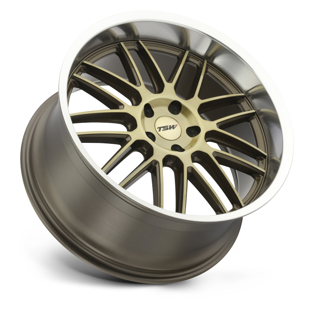 TSW Avalon 20x10 5x4.5 Bronze  Brushed Bronze & Machined Lip Wheel 20" 25mm