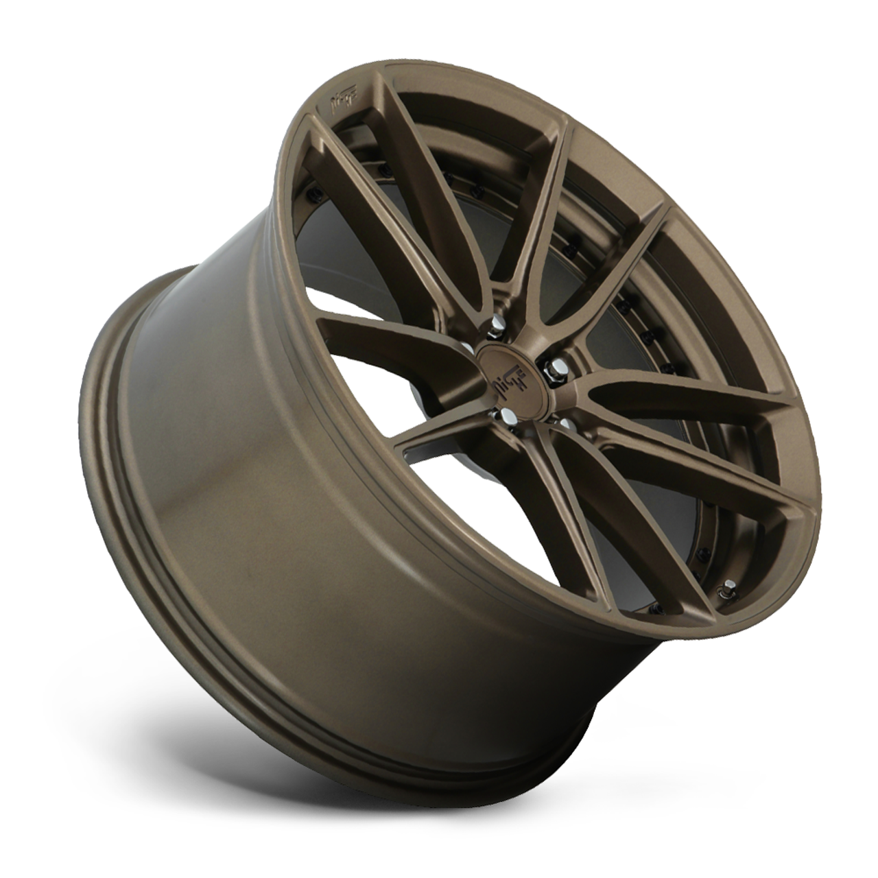 Niche 1PC M222 Dfs 18x8 5x4.25 Matte Bronze Wheel 18" 40mm Rim For Dodge