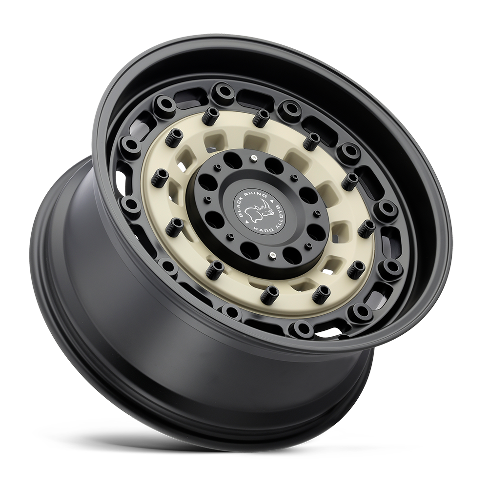 20" Black Rhino Arsenal 20x12 8x6.5 Sand On Black Wheel -44mm Lifted Truck Rim