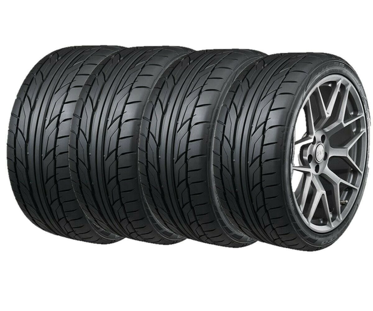Nitto NT555 G2 high-performance street tire featuring an aggressive tread design for sports cars, muscle cars and performance vehicles