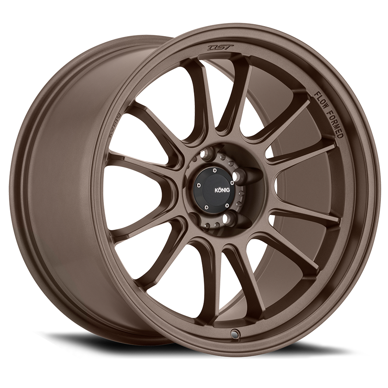 17" Konig 47BZ Hypergram 17x8 4x100 Race Bronze Wheel 45mm Rim