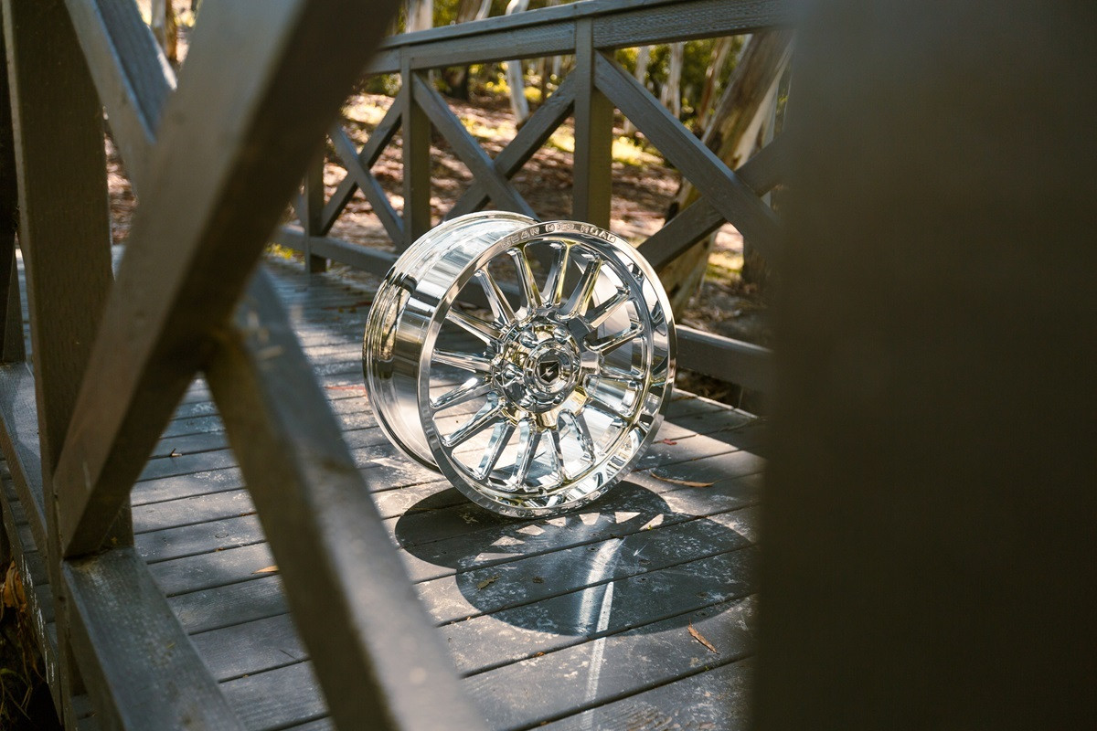 20" Gear Off Road 764C Leverage Chrome 20x12 Wheel 6x135 6x5.5 Rim -44mm Lifted
