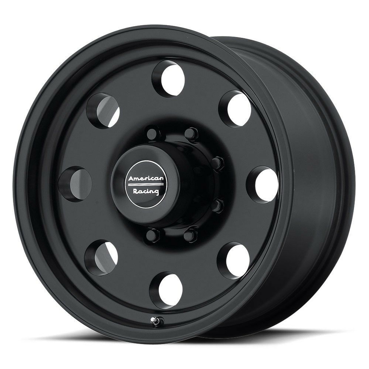 Set 4 American Racing AR172 Baja 16x10 8x170 Satin Black Wheels 16" -25mm Rims