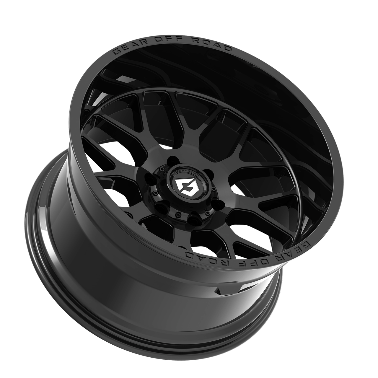 Set 4 20" Gear Off Road 763B Raid  20x9 Wheels 6x5.50 +18mm