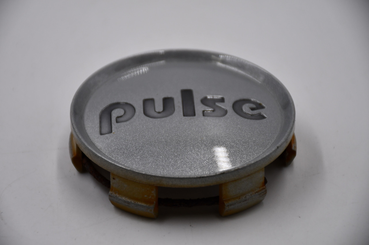 Pulse Dark Grey Wheel Center Cap Hub Cap 020K74-1 2.75" Aftermarket Pulse