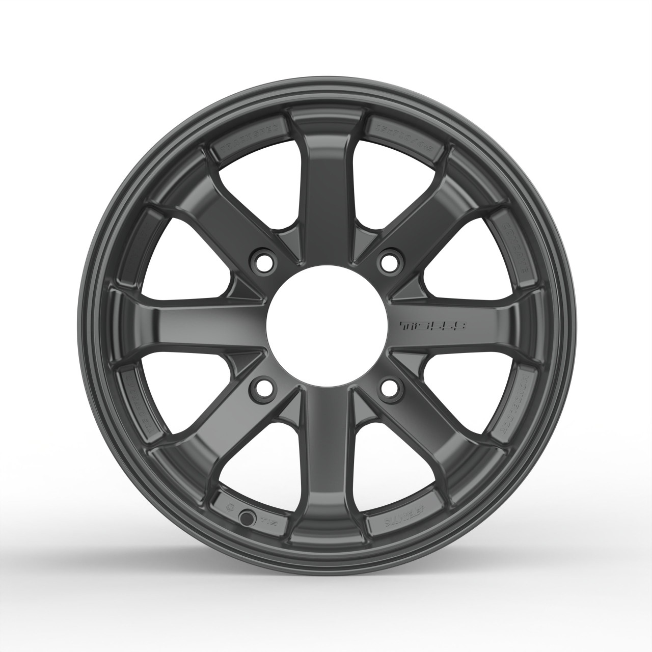 Set 4 14" TIS UTV 559A  14x7 Wheels 4x110 +10mm