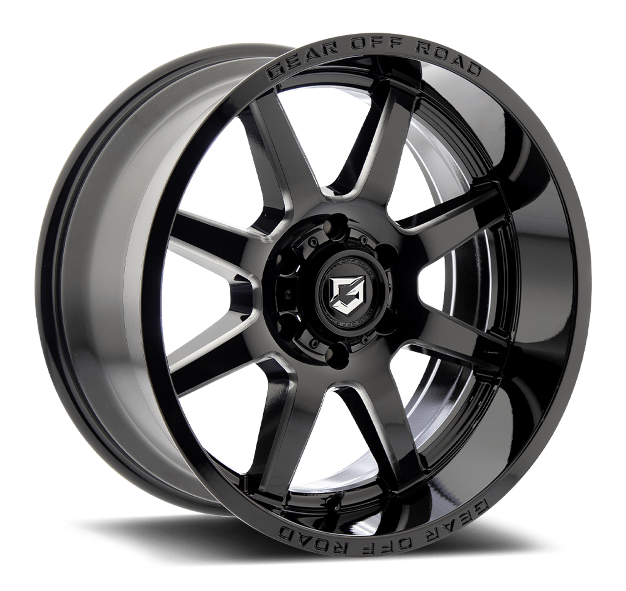 Set 4 22" Gear Off Road 762BM Pivot  22x12 Wheels 6x5.50 -44mm