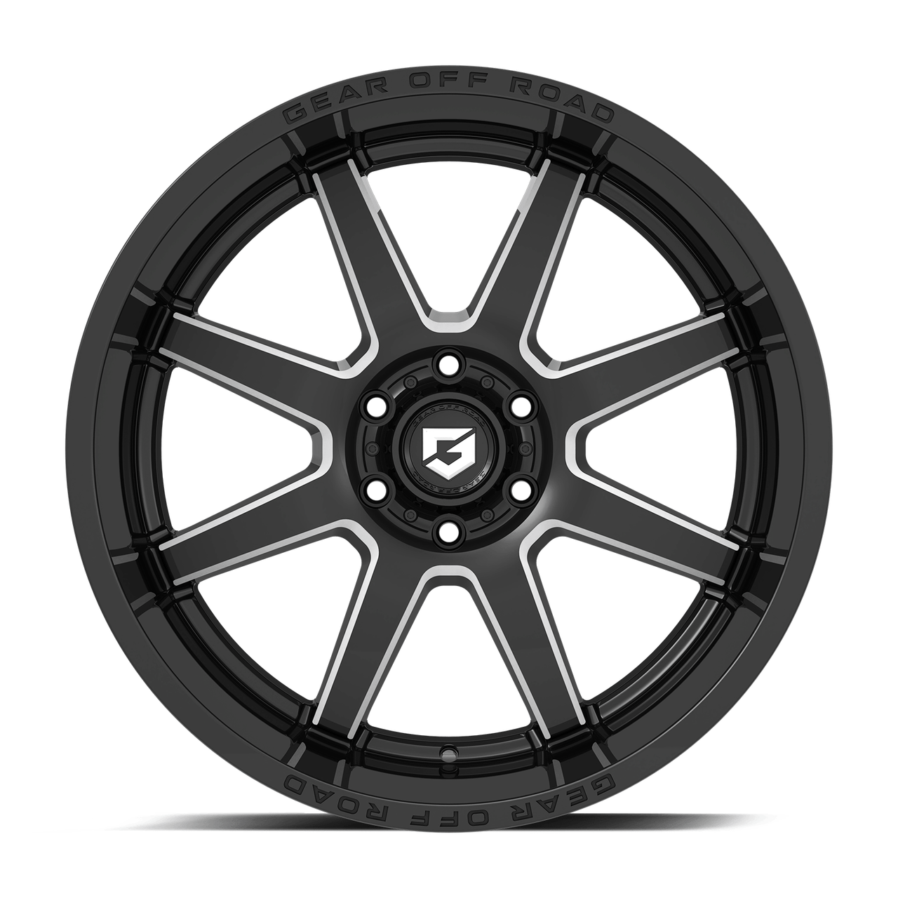 18" Gear Off Road 762BM Pivot 18x9 5x5 Black Milled Wheel 10mm For Jeep Rim