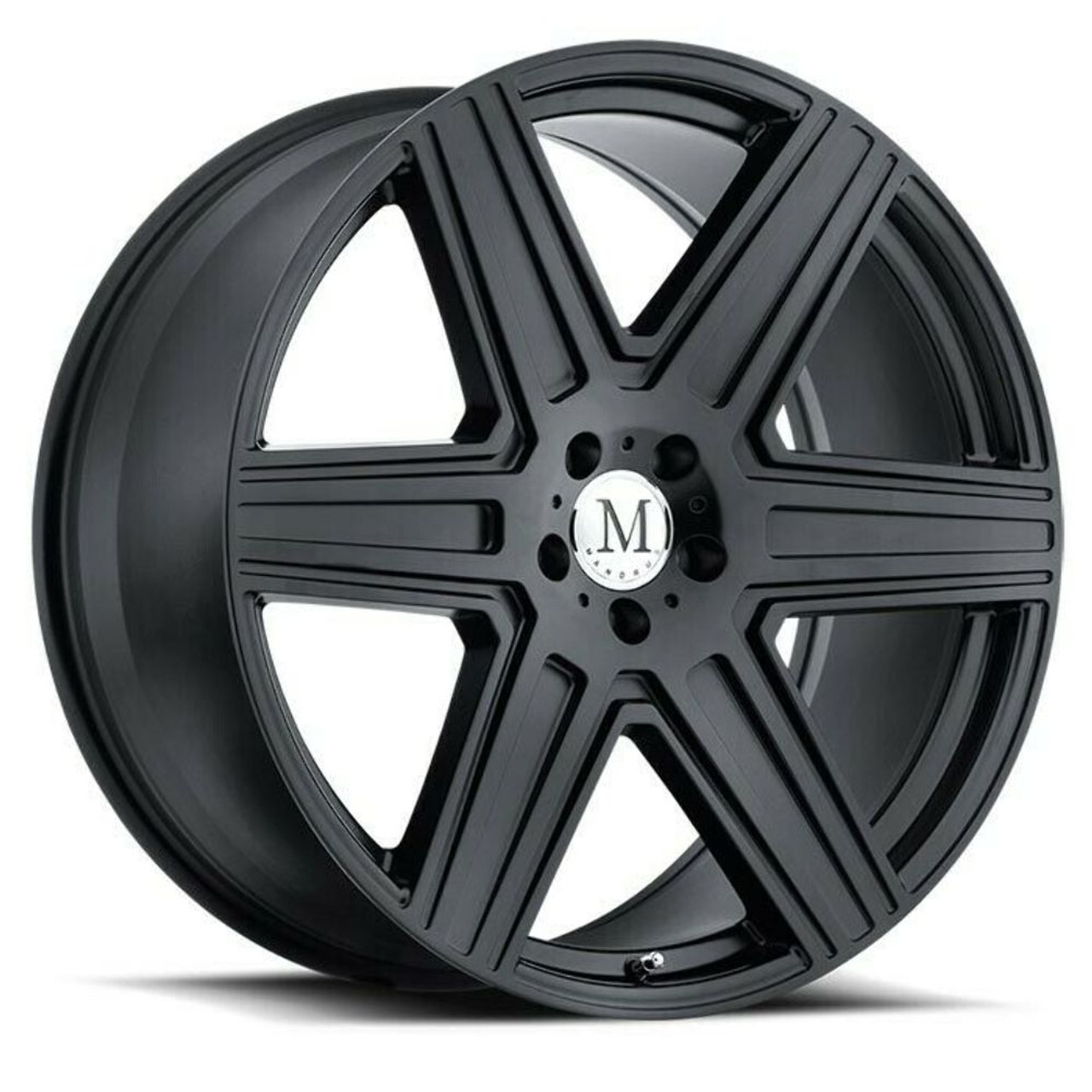 Mandrus Arrow 20x10 5x112 Matte Black Wheel 20" 45mm Rim