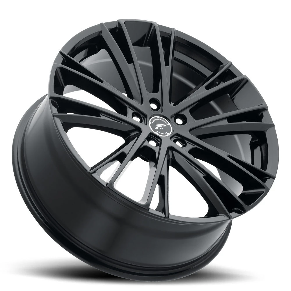 Set 4 18" Platinum 458BK Prophecy  18x8 Wheels 5x4.50 +40mm