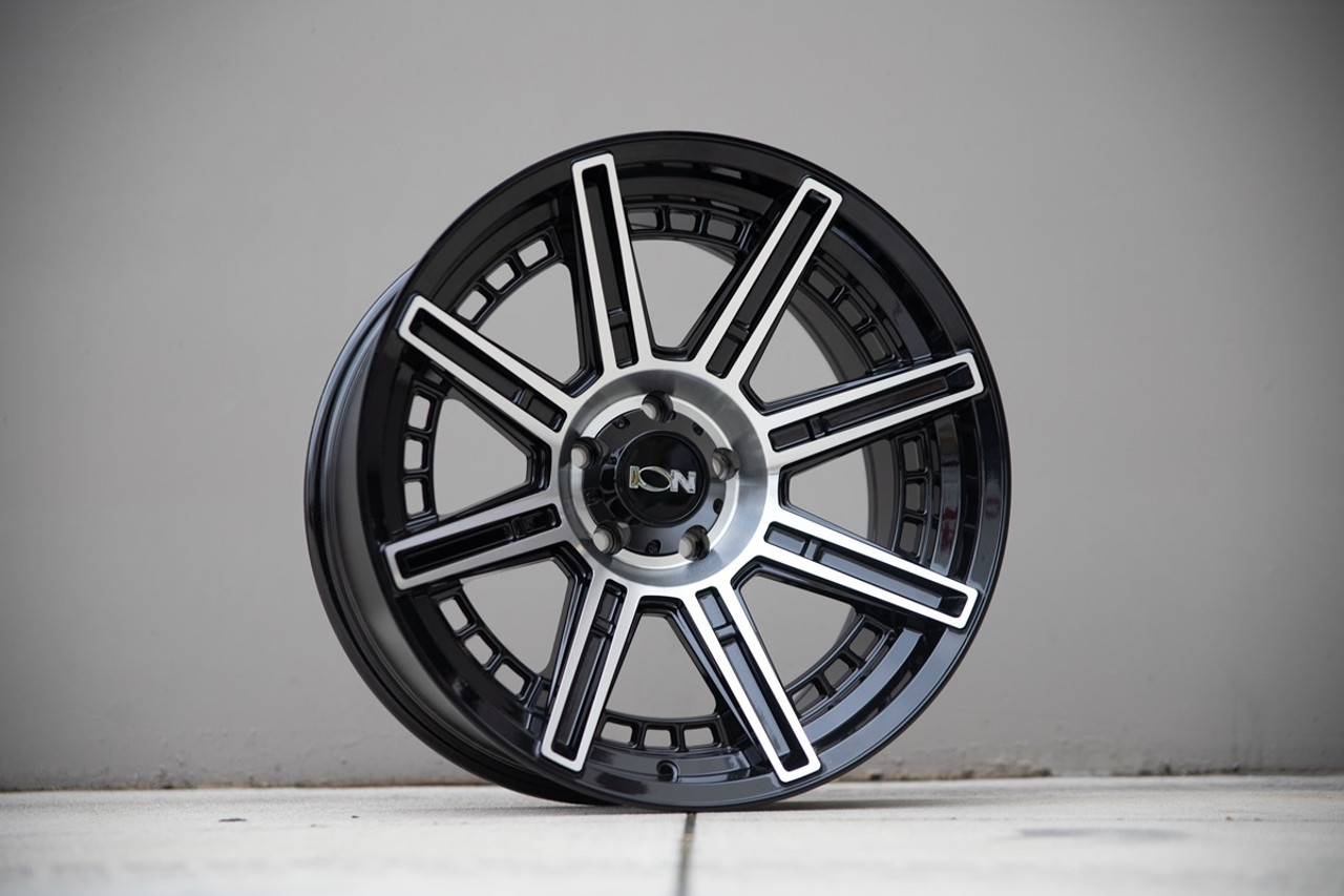 20" Ion 149 20x9 Black Machined 6x135 Wheel -12mm Rim