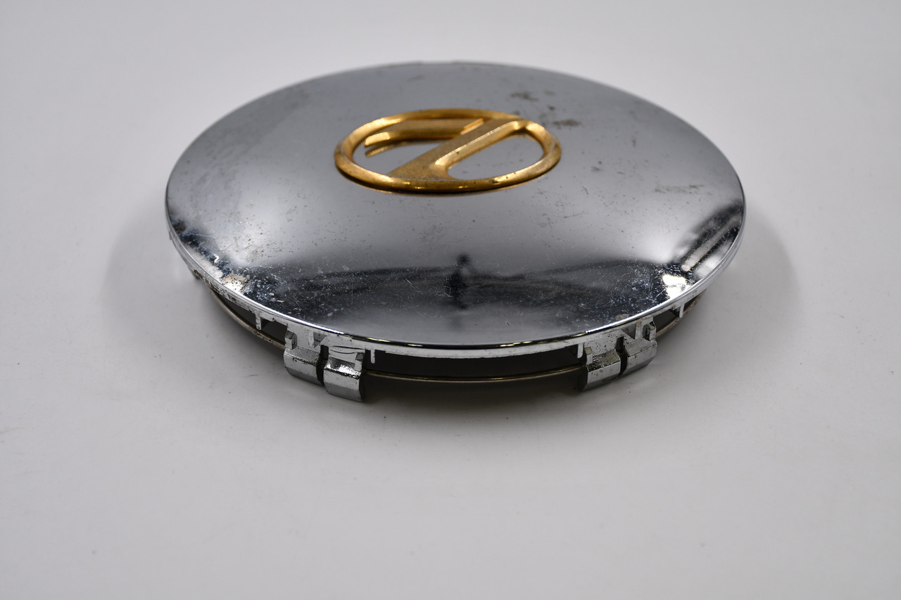 AfterMarket Chrome w/ Raised Gold Logo "7" Wheel Center Cap Hub Cap 10243-1(AM) 6.625" Fits Lexus