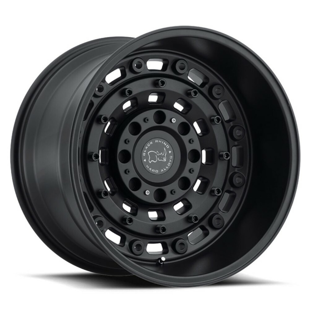 Set 4 Black Rhino Arsenal 20x12 5x5 5x5.5 Textured Matte Black Wheels 20" -44mm