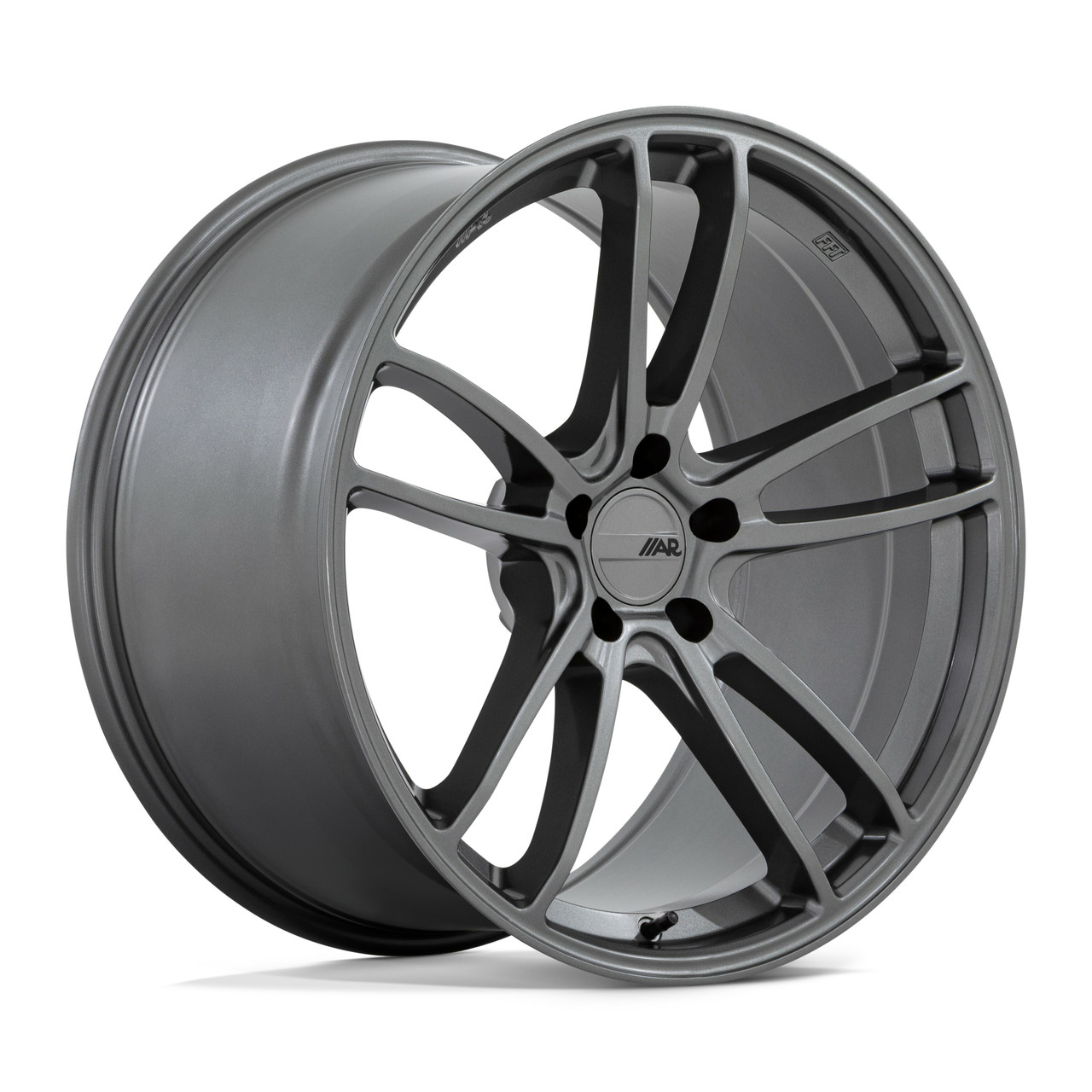 Set 4 American Racing AR941 Mach Five 20x11 5x4.5 Graphite Wheels 20" 50mm Rims