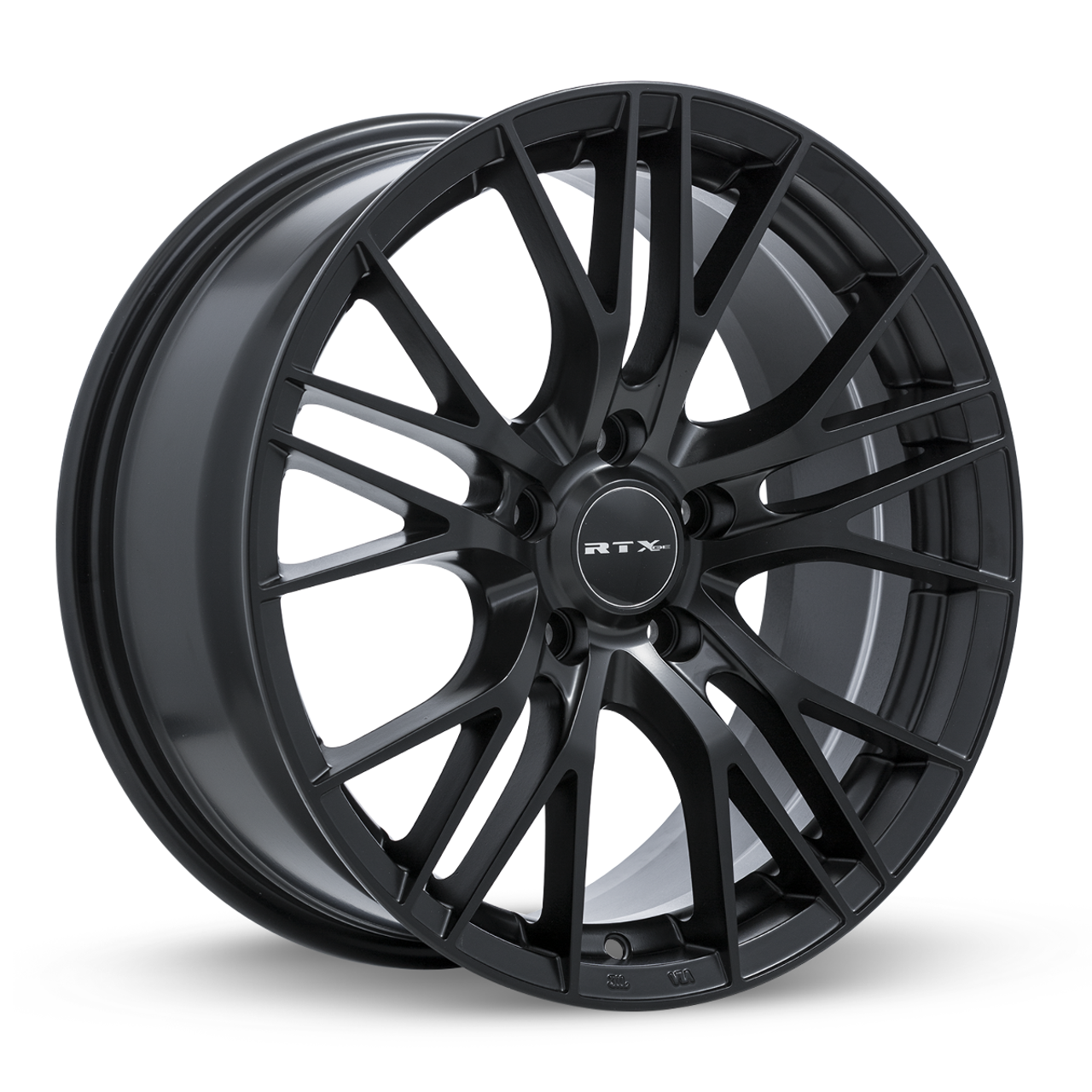 17" RTX Vertex Satin Black Wheel 17x7.5 5x112 40mm Rim