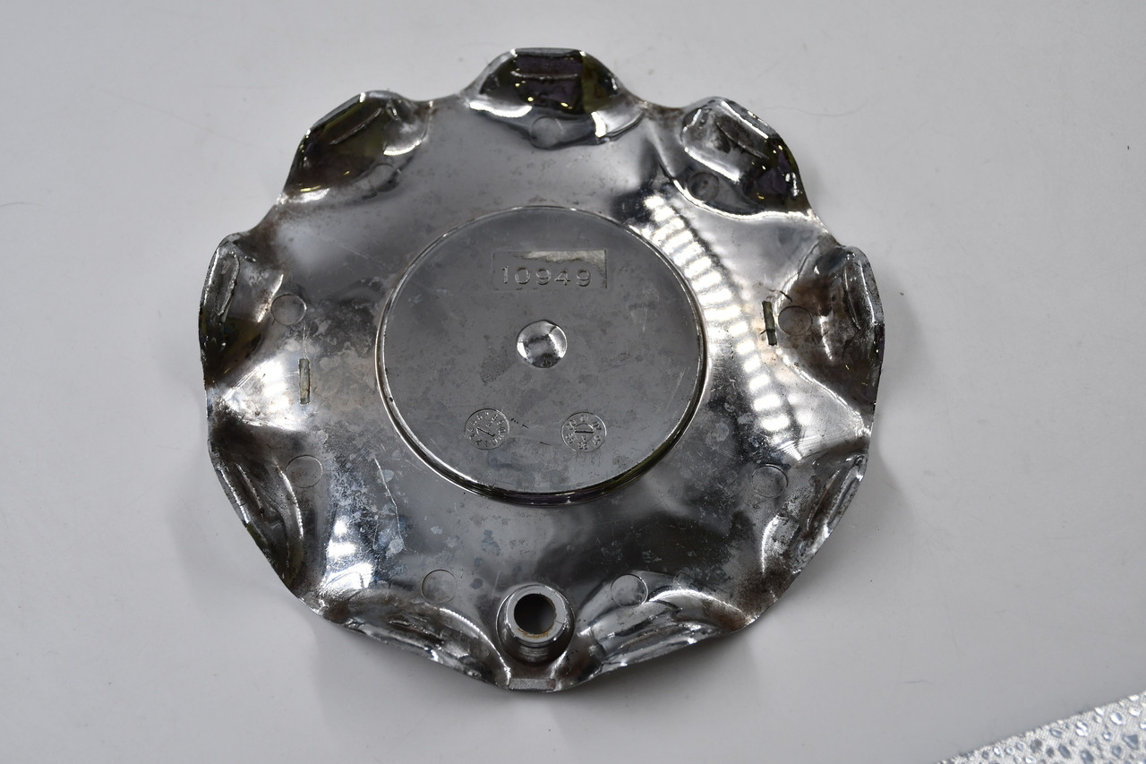KMC/KAOTIK Chrome Wheel Center Cap Hub Cap 10949(K) 6.25"