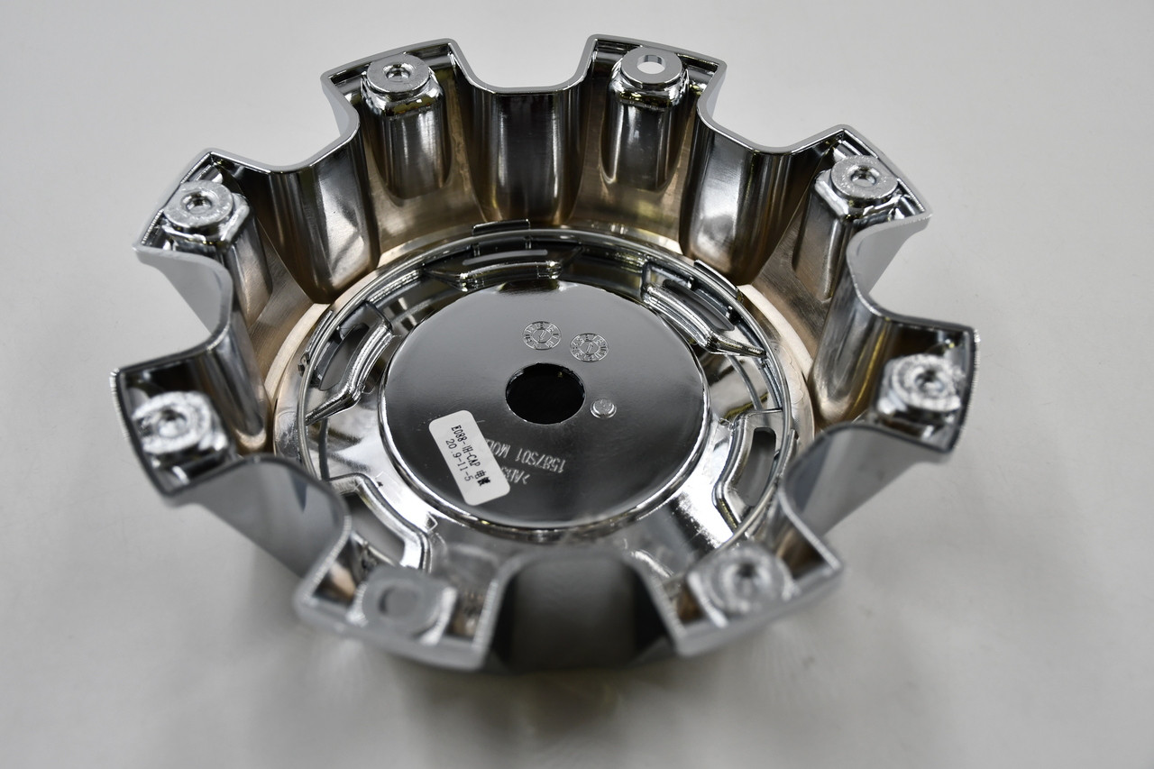 MOTIV Offroad Chrome w/ Black Logo Wheel Center Cap Hub Cap A260113 7"