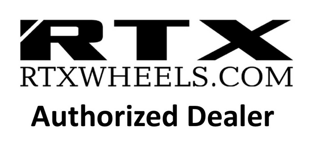 17" RTX Arsenic Black Machined Wheel 17x7 5x100 5x4.5 42mm Rim