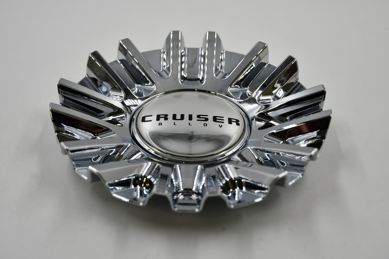 Cruiser Alloy Obsession 916 Wheels Chrome Wheel Center Hub Cap CAP-916CR 6.875"