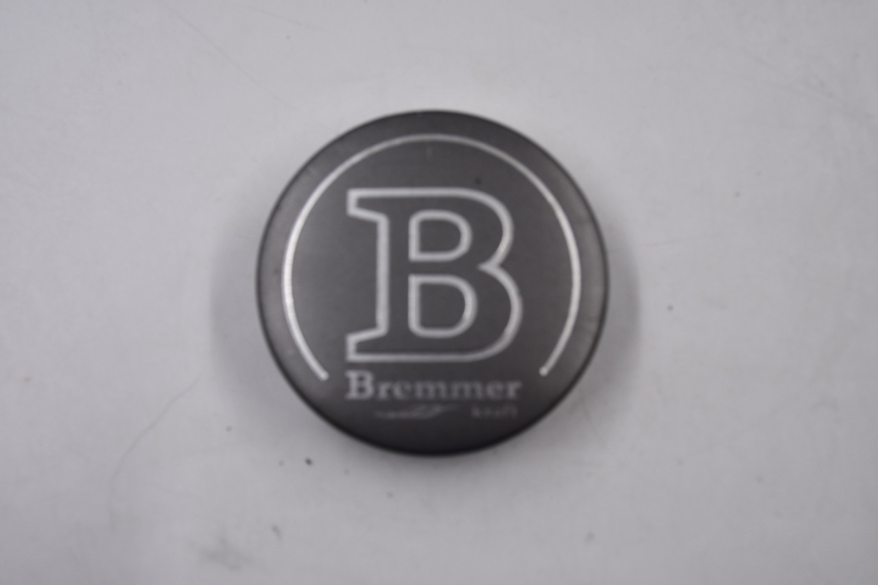 Bremmer Kraft Gray w/ Silver Logo Wheel Center Cap Hub Cap BR11-TT69 2.75" Snap In