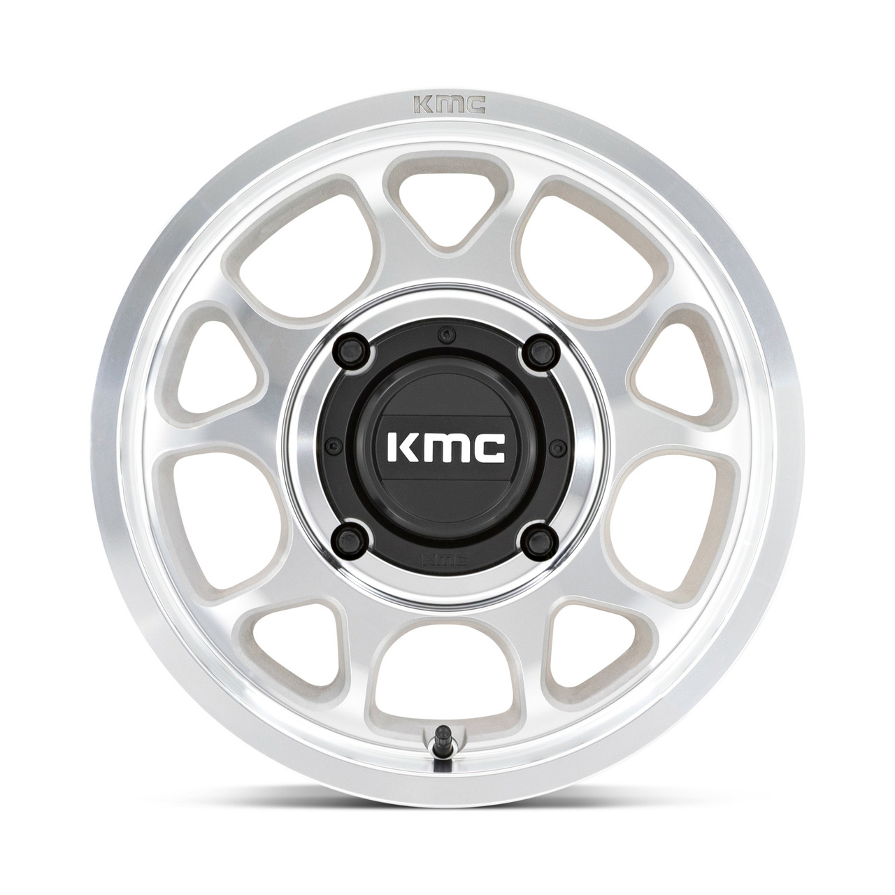 Set 4 KMC Powersports KS137 Toro S Utv 15x10 4x137 Machined Wheels 15" 0mm Rims