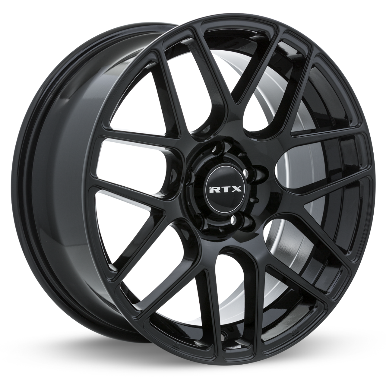 19" RTX Envy Gloss Black Wheel 19x8.5 5x4.5 38mm Truck Suv Rim