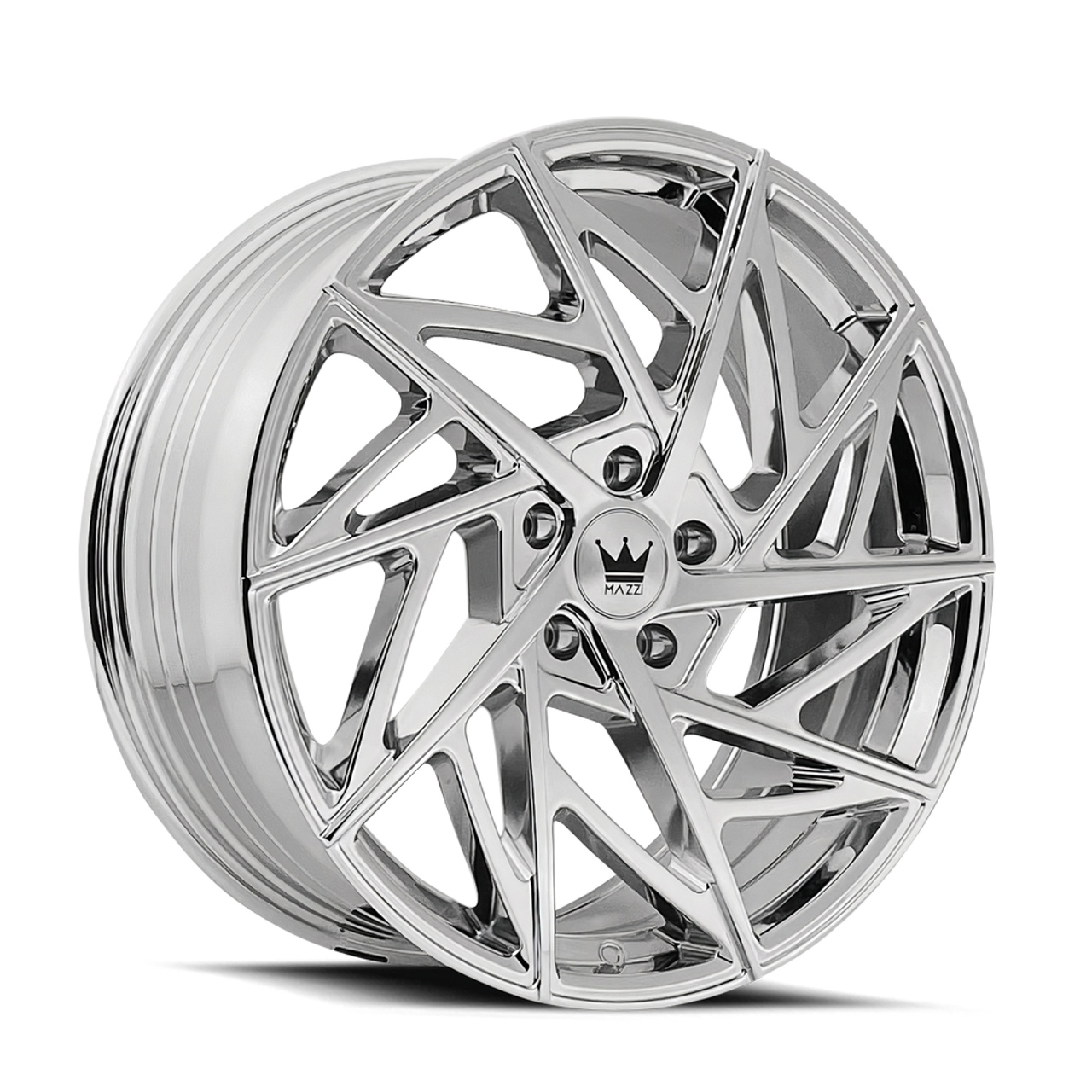 20" Mazzi Freestyle 20x8.5 Chrome 5x115 Wheel 35mm Car Suv Rim