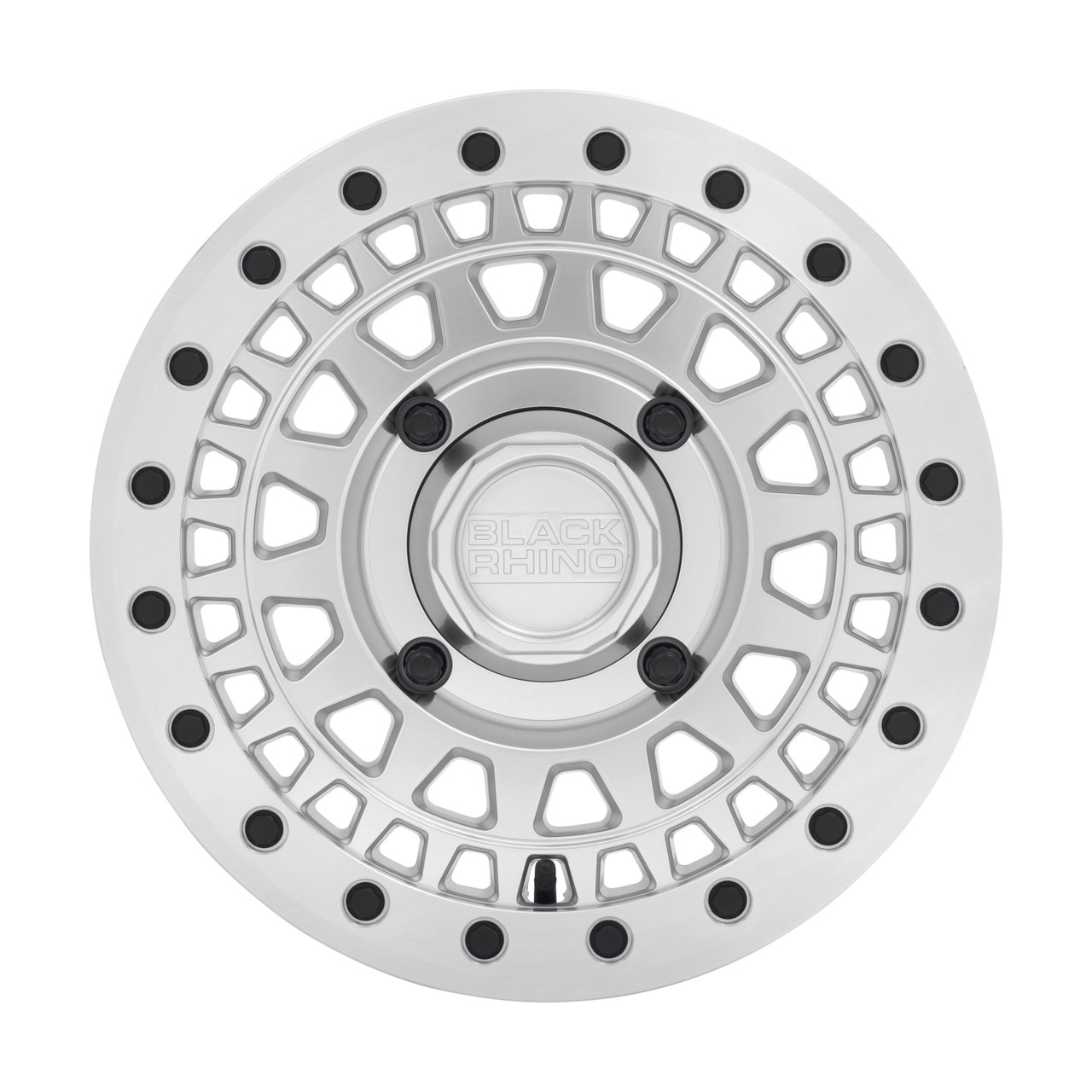 Set 4 Black Rhino Powersports Parker Beadlock 14x7 4x137 Silver Wheels 14" Set 4 Black Rhino Powersports Parker Beadlock 14x7 4x137 Silver Wheels 14"