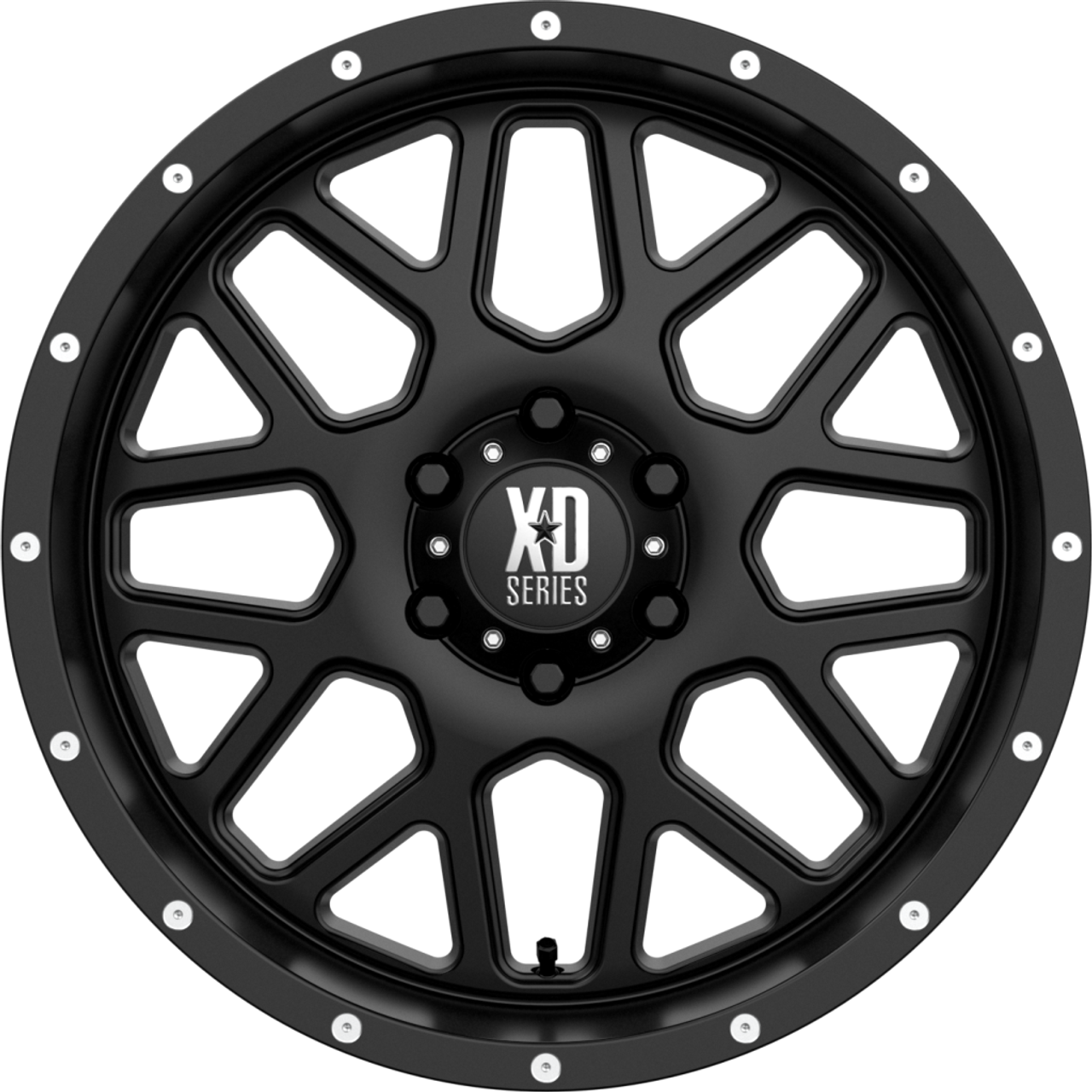 XD XD820 Grenade 18x8 5x160 Satin Black Wheel 18" 38mm Rim