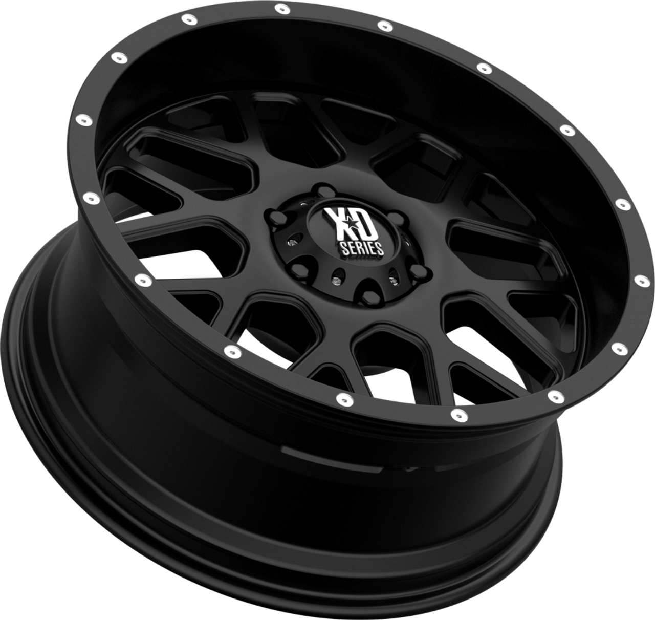 XD XD820 Grenade 18x8 5x160 Satin Black Wheel 18" 38mm Rim