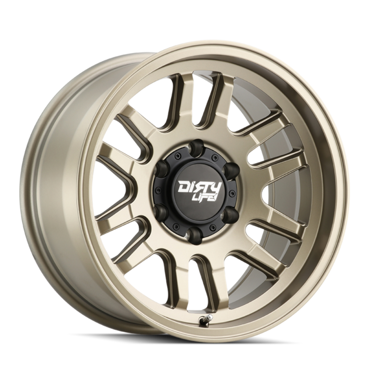 17" Dirty Life Canyon 17x9 Satin Gold 6x135 Wheel 0mm For Ford Lincoln Truck Rim
