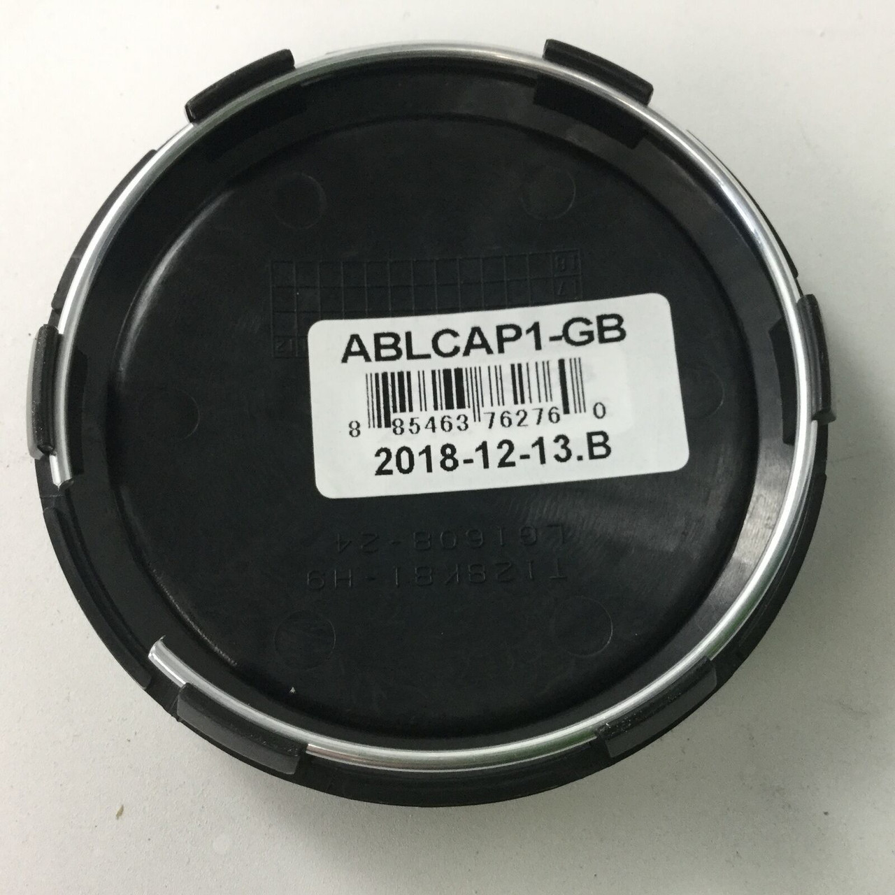 Asanti ABLCAP1-GB Gloss Black Wheel Center Cap T128K81-H9