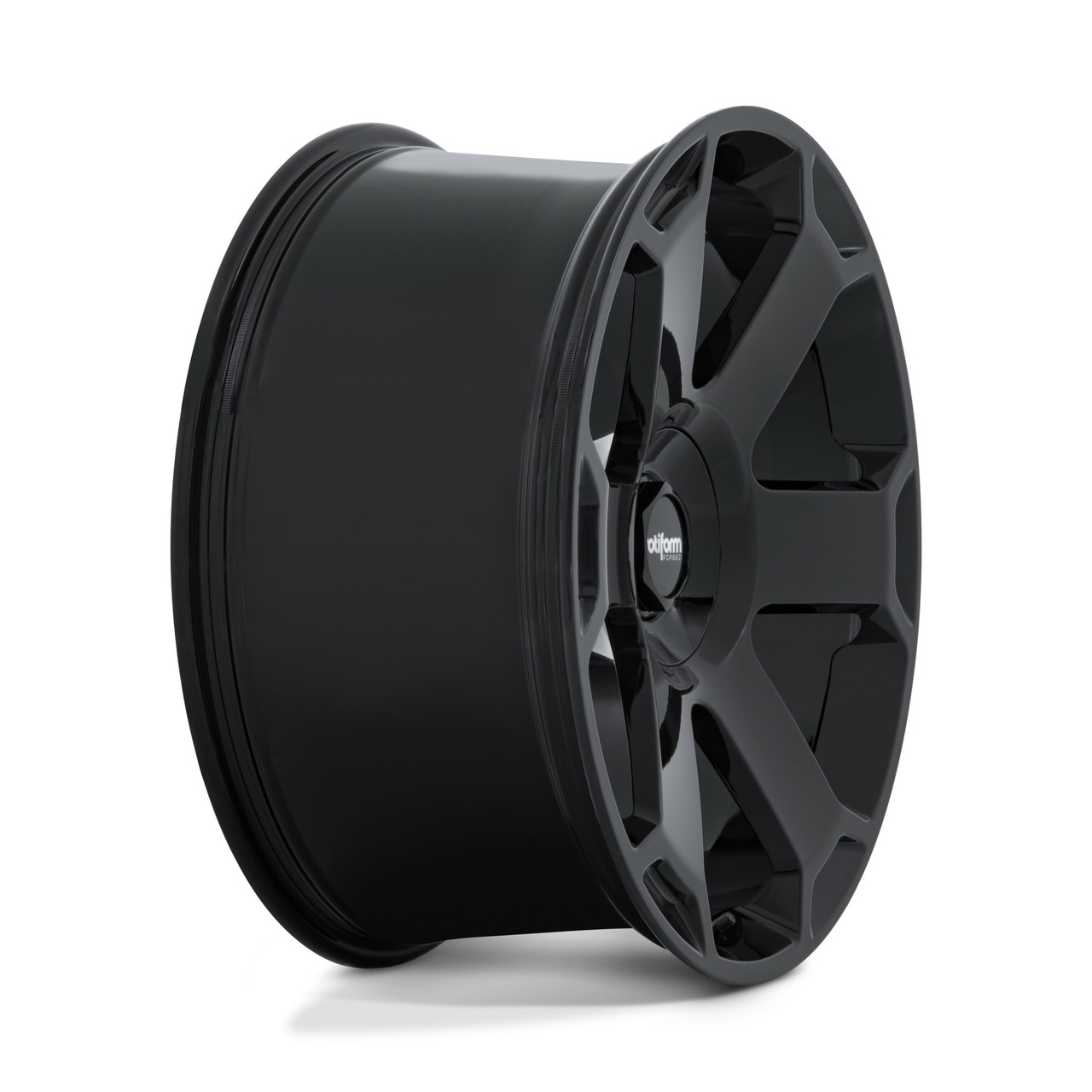 Rotiform 1PC Avs 22x10.5 5x112 Gloss Black Wheel 22" 10mm Rim