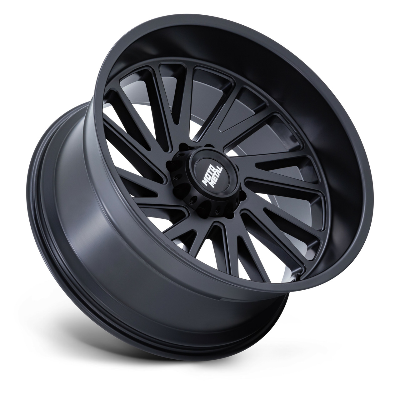 Set 4 22" Moto Metal MO811 Combat 22x10 6x135 Matte Black Wheels -18mm Rims